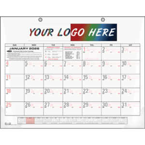 BidMaster Desk Pad Calendar - 2026